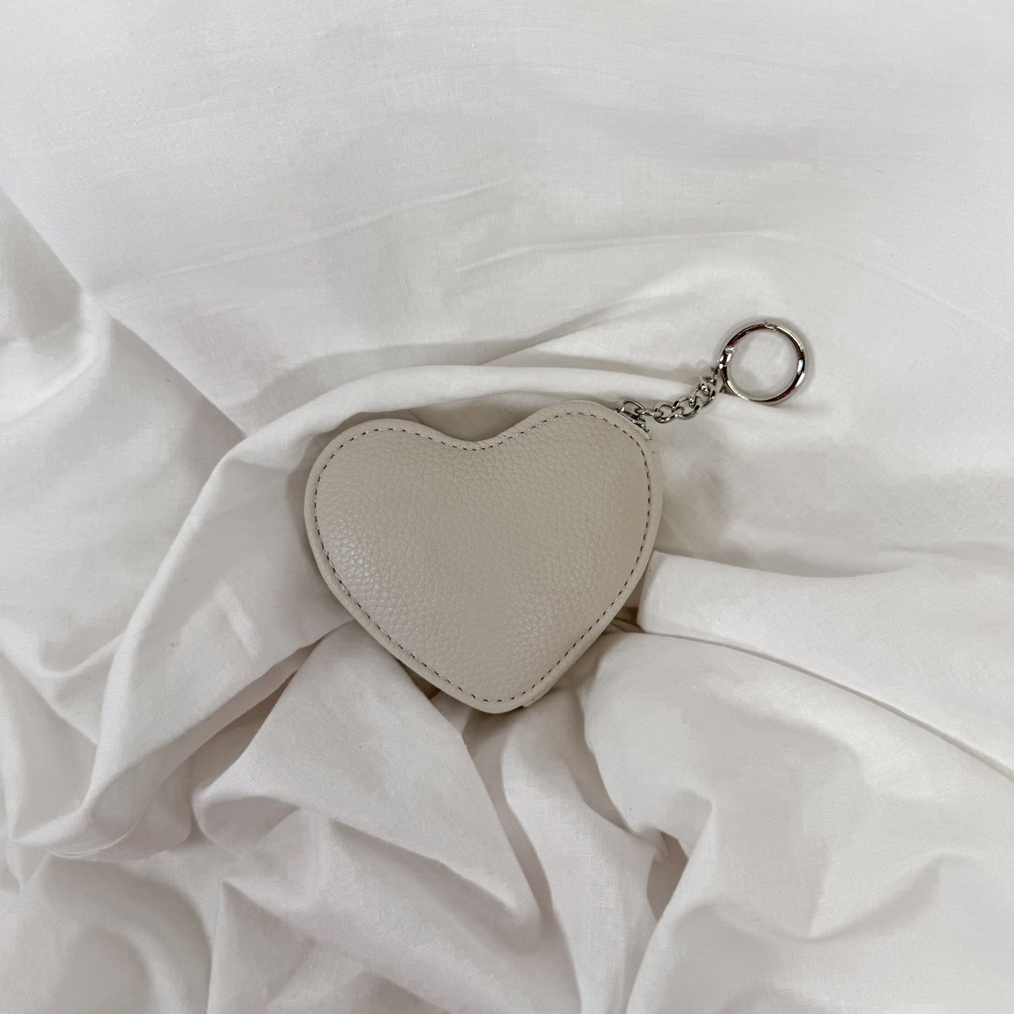 Melie Bianco Puffy Heart Coin Pouch