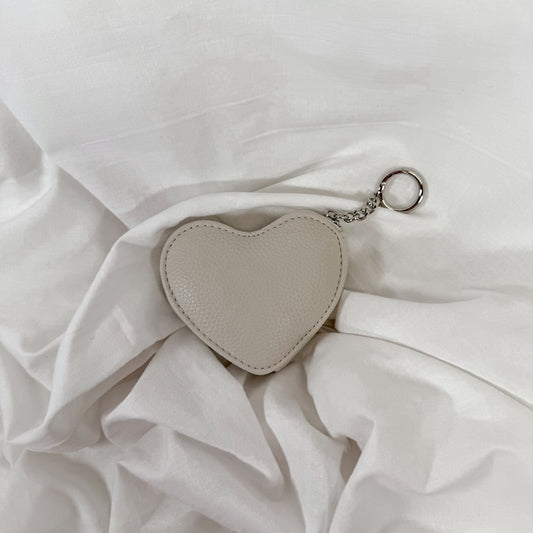 Melie Bianco Puffy Heart Coin Pouch
