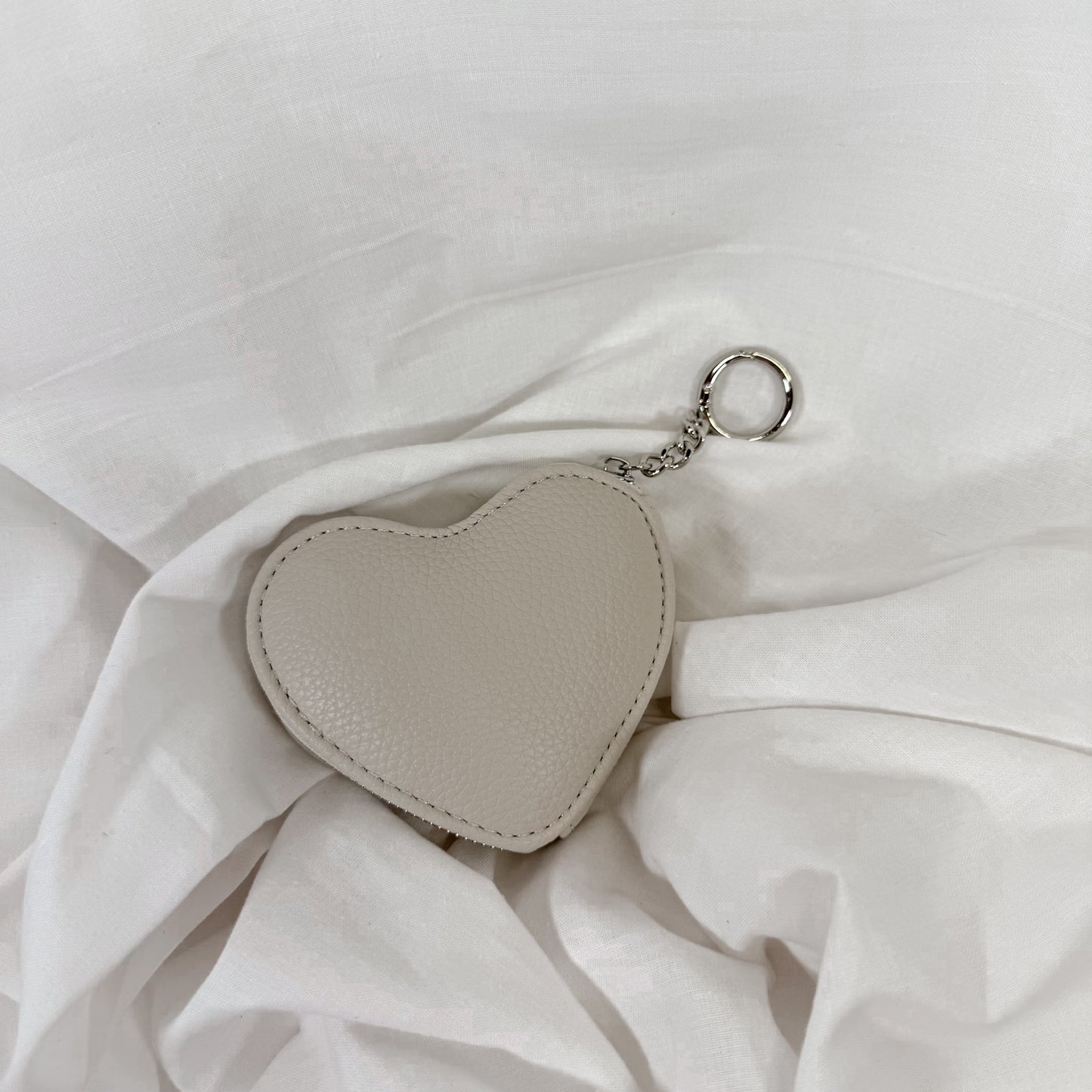 Melie Bianco Puffy Heart Coin Pouch
