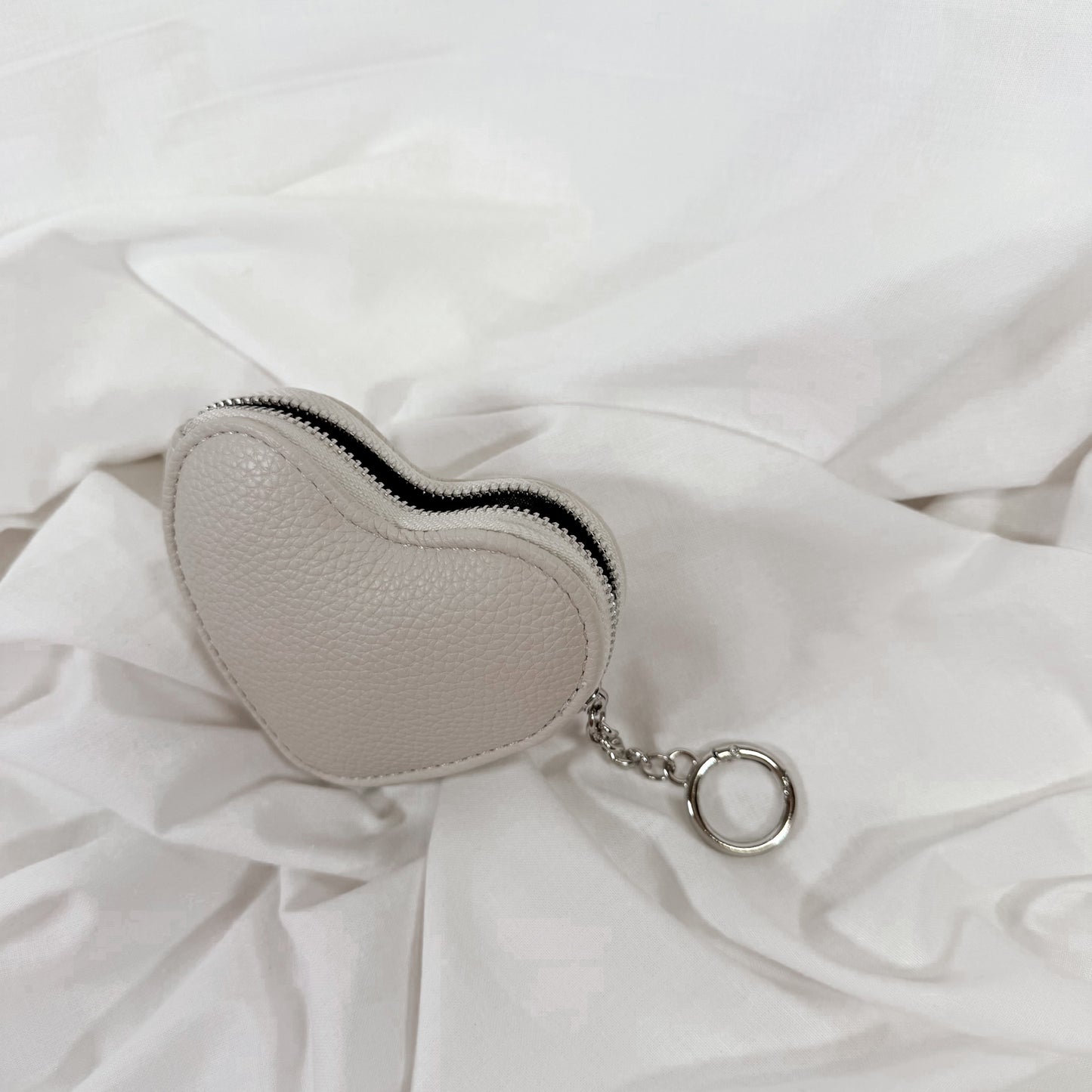 Melie Bianco Puffy Heart Coin Pouch