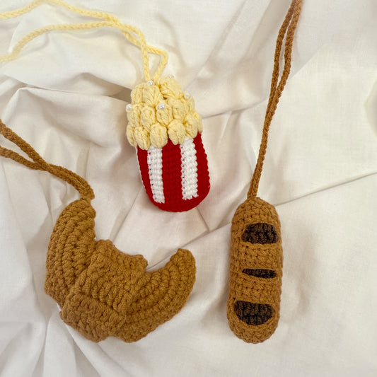 Favorite Foods Crochet Charm