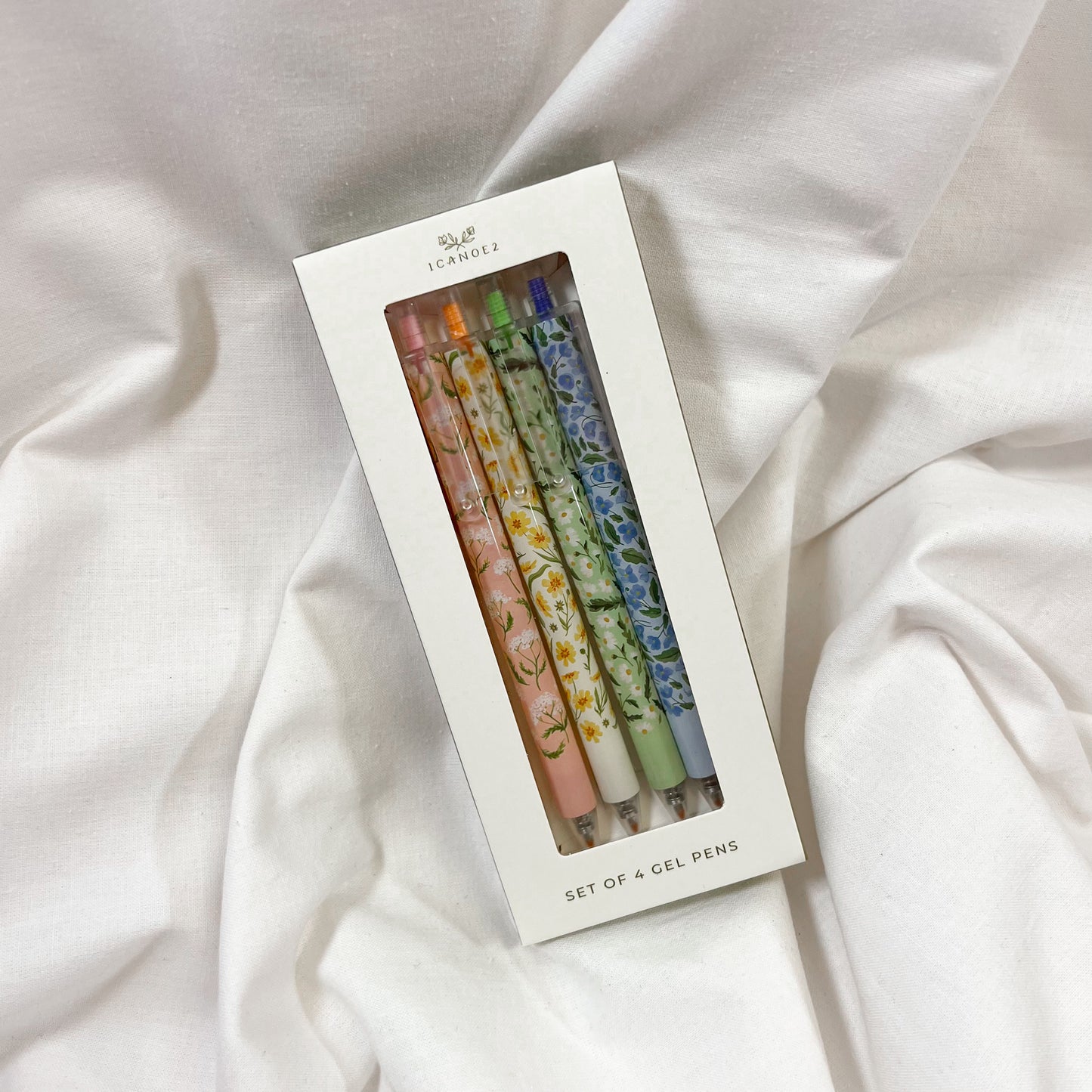 Spring Floral Pen Set