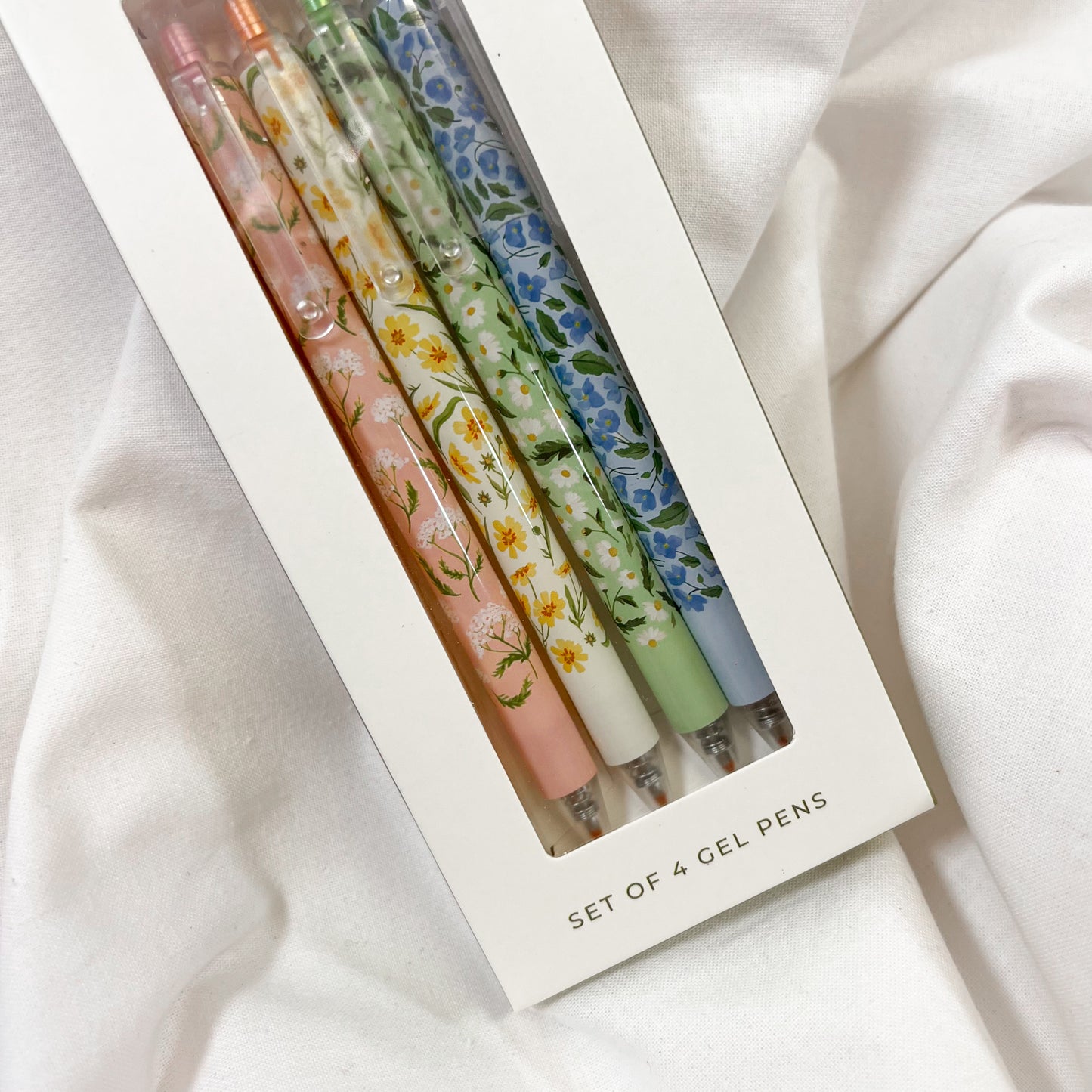 Spring Floral Pen Set