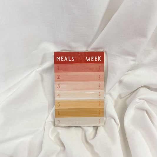 Meals This Week Notepad