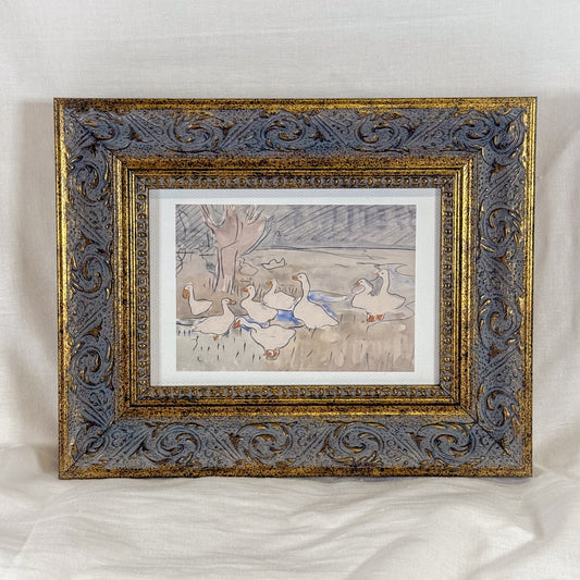 Gaggle of Geese Framed Wall Art