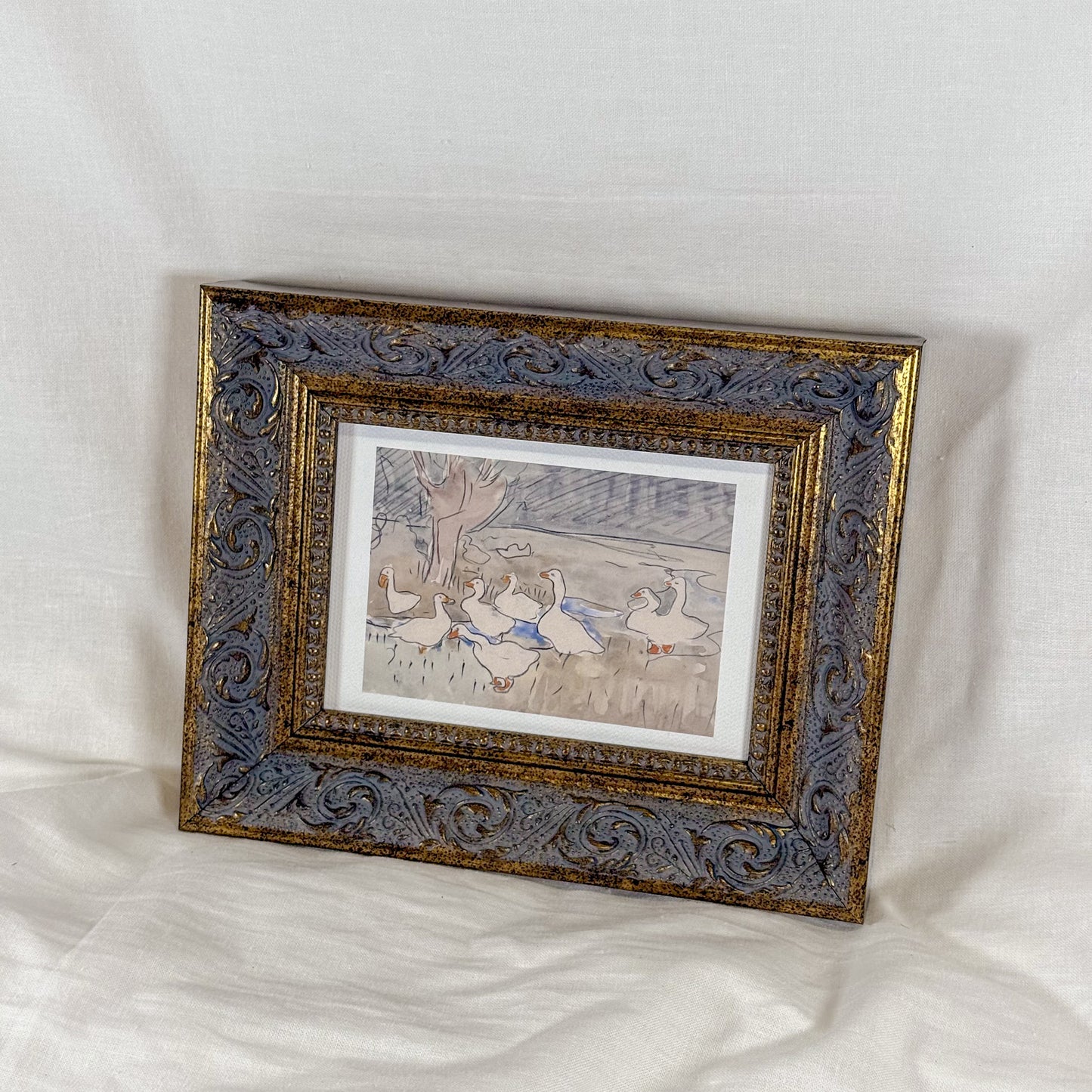 Gaggle of Geese Framed Wall Art