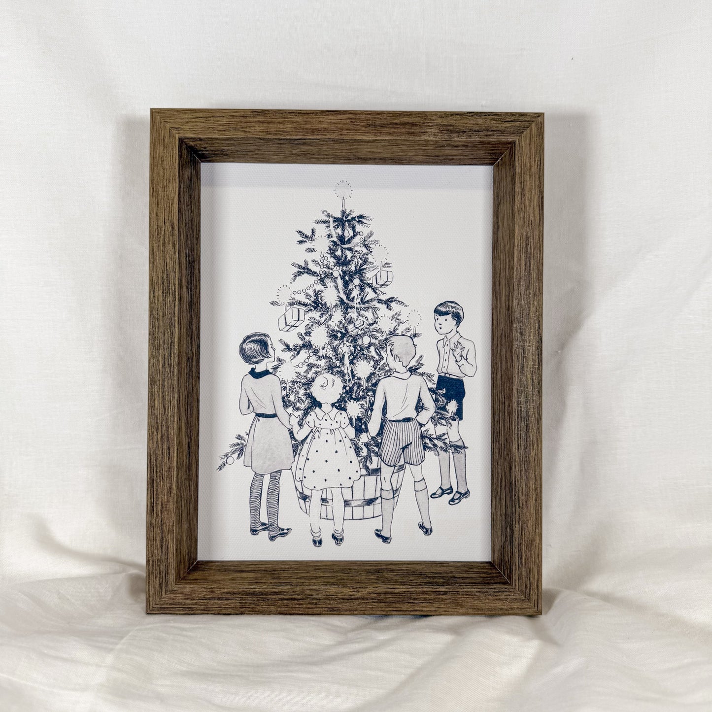 Children Tree Framed Wall Art