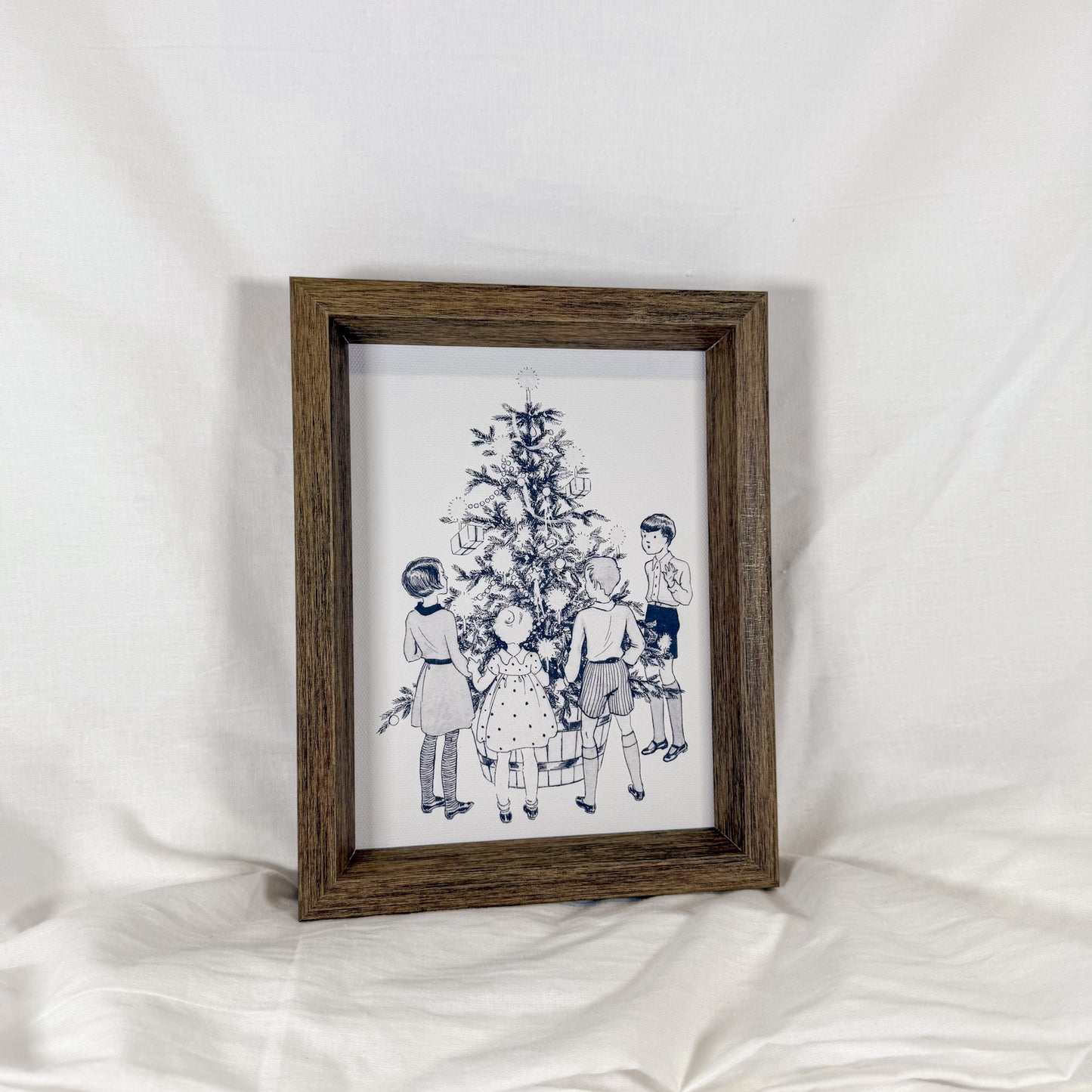 Children Tree Framed Wall Art