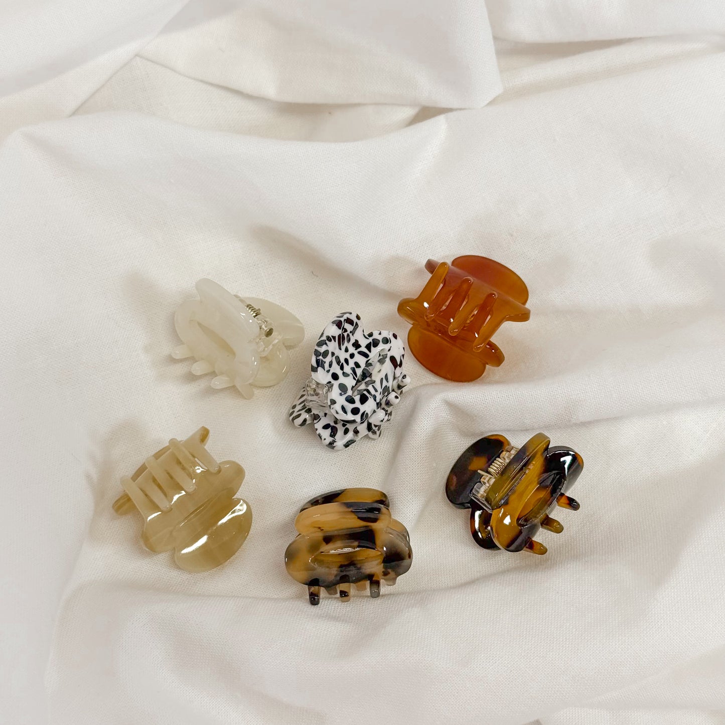 Mini Thumbprint Claw Hair Clip