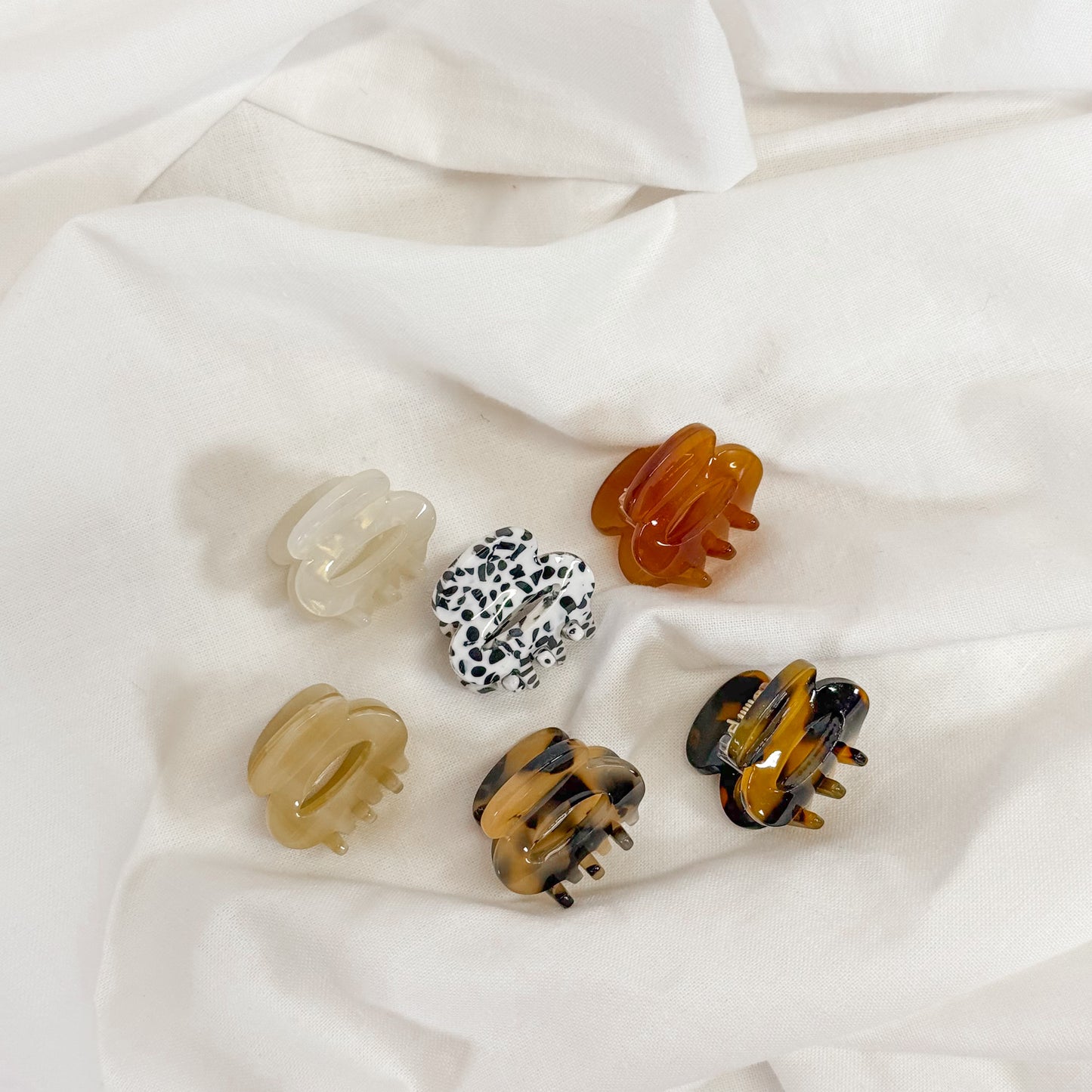 Mini Thumbprint Claw Hair Clip