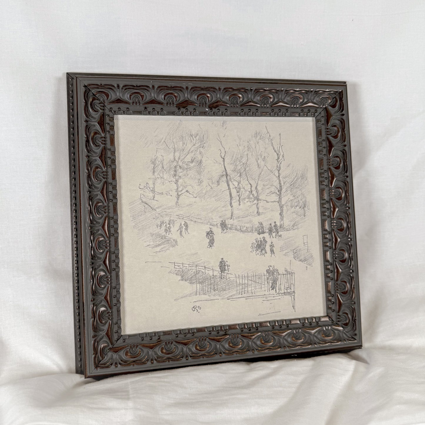 Winter Landscape Framed Wall Art