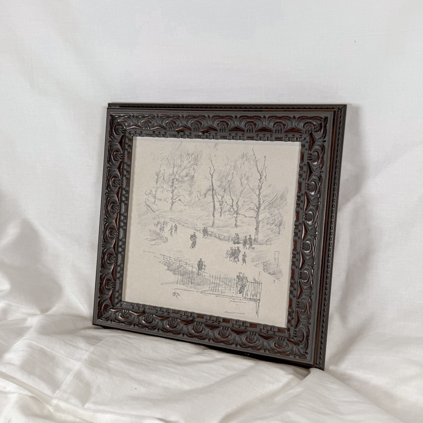 Winter Landscape Framed Wall Art