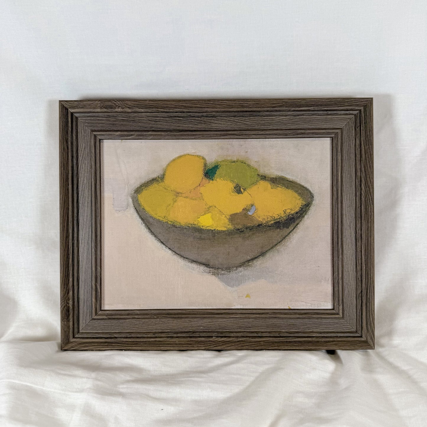 Lemon Bowl Framed Wall Art