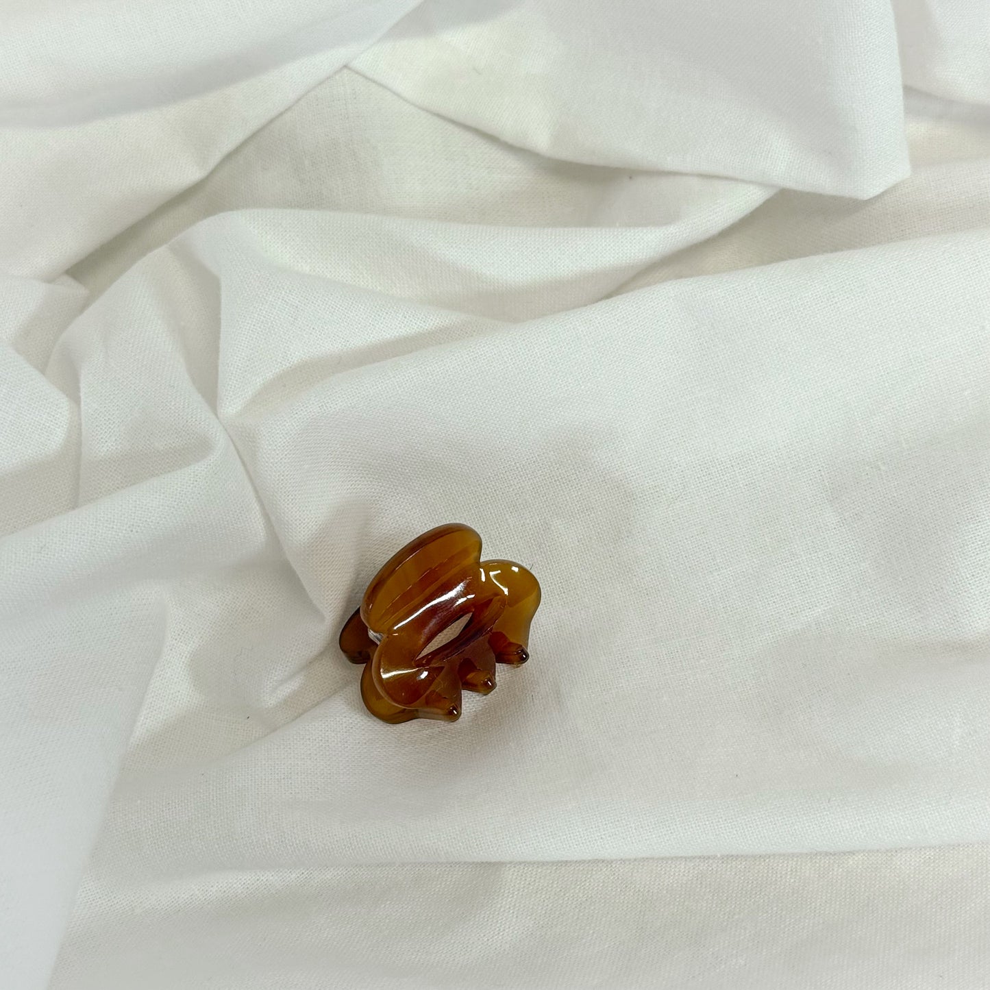 Mini Thumbprint Claw Hair Clip
