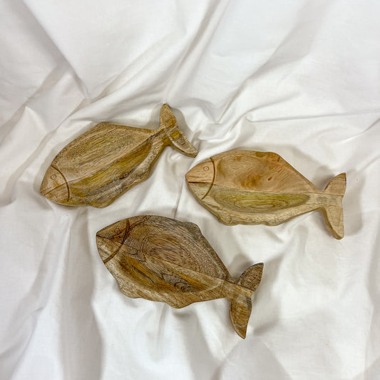 Wooden Fish Dish