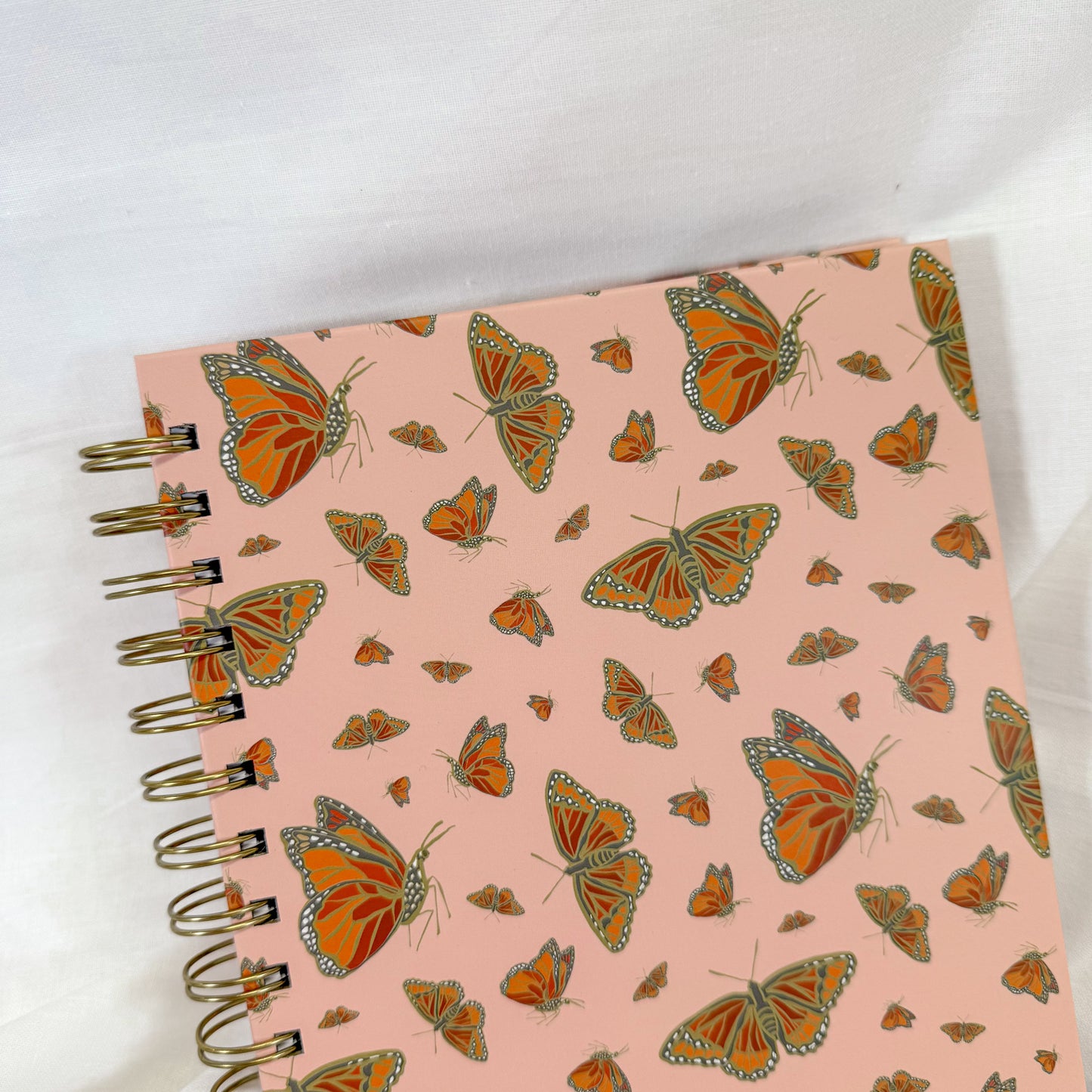 Monarch Butterflies Spiral Notebook
