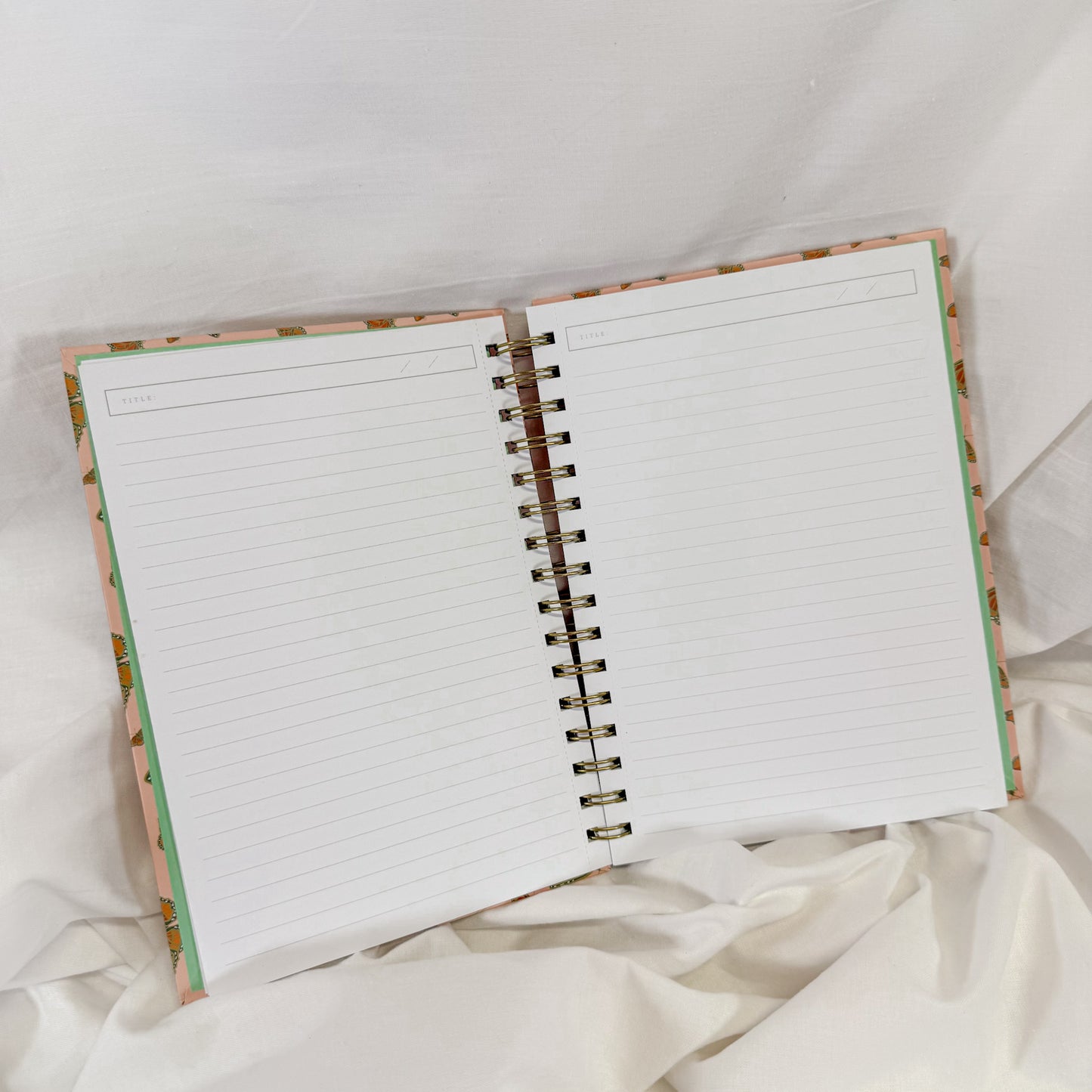 Monarch Butterflies Spiral Notebook