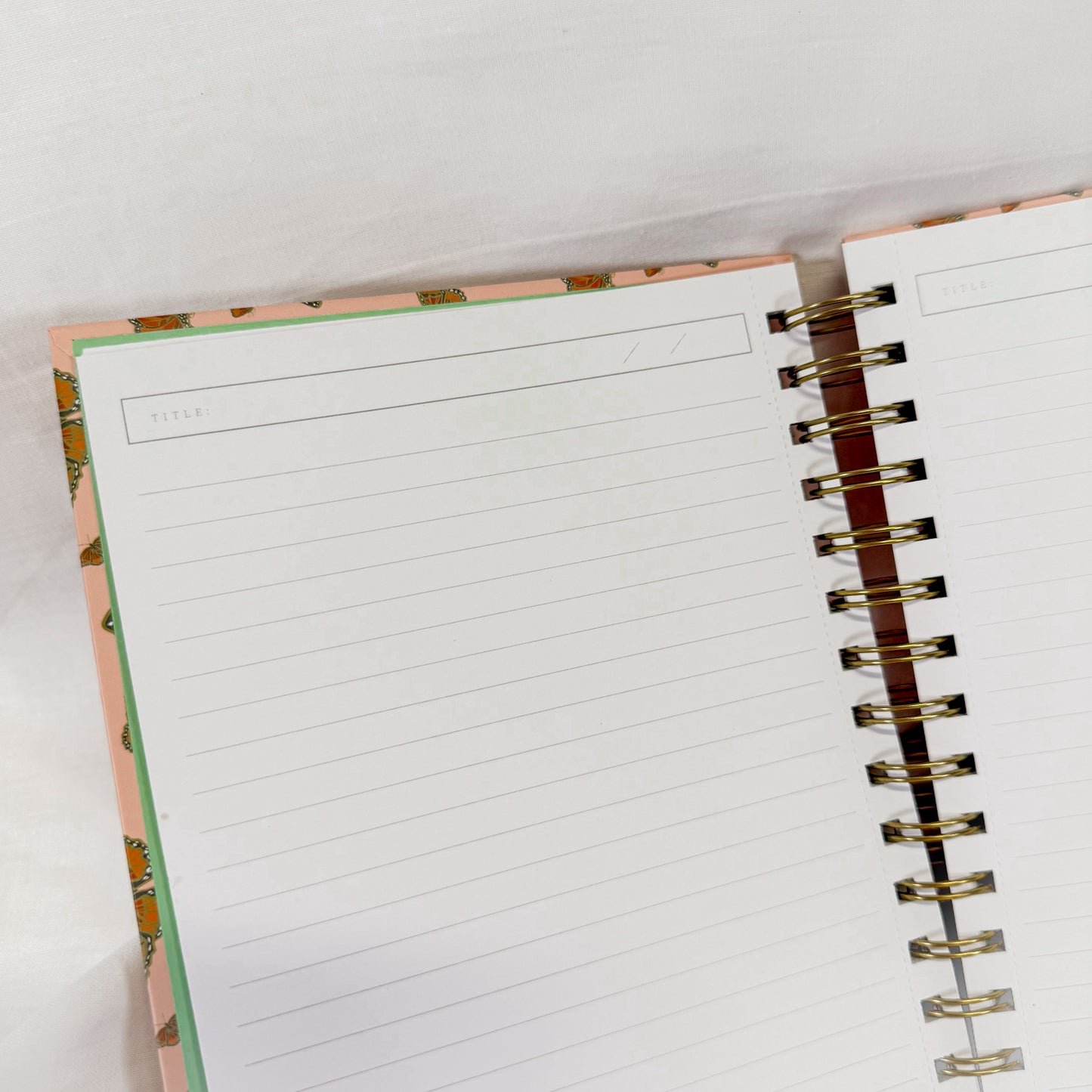 Monarch Butterflies Spiral Notebook