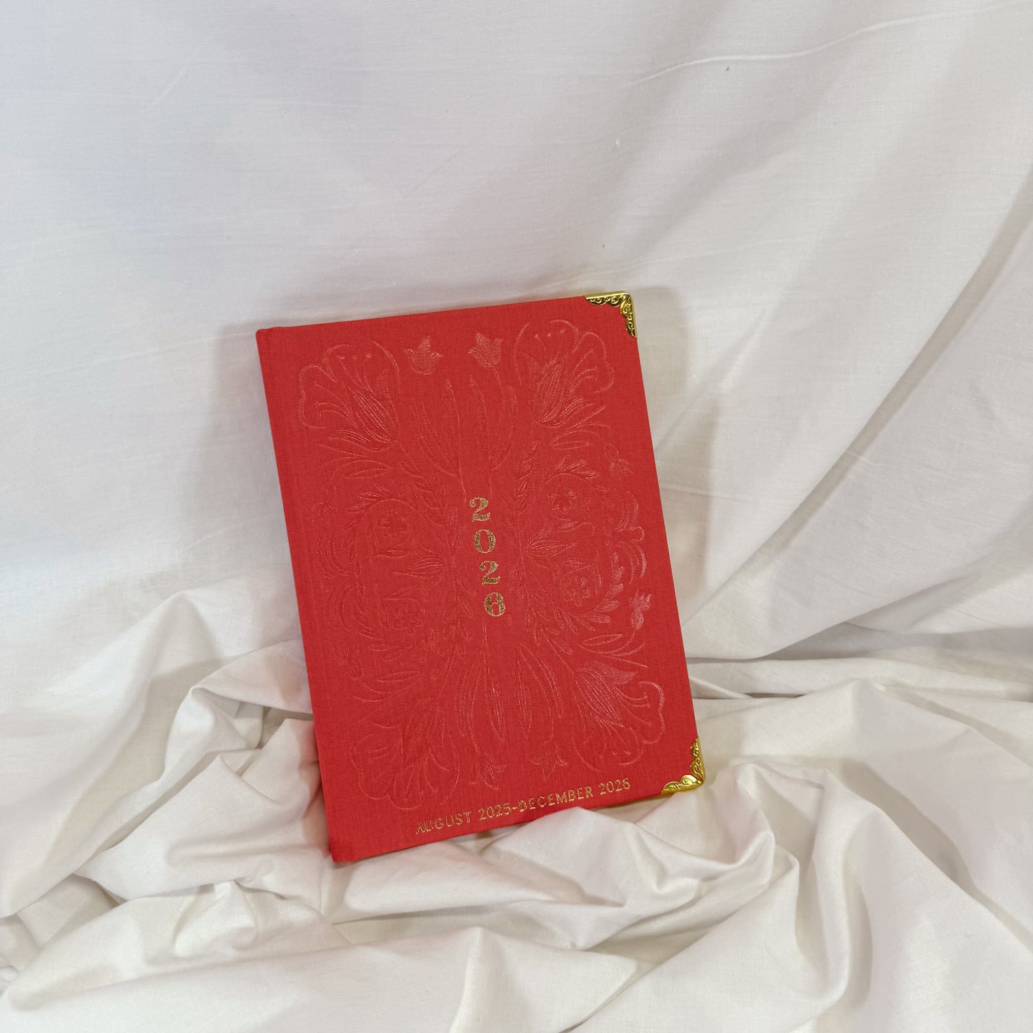 Embossed Tulip Weekly Planner 2025/2026