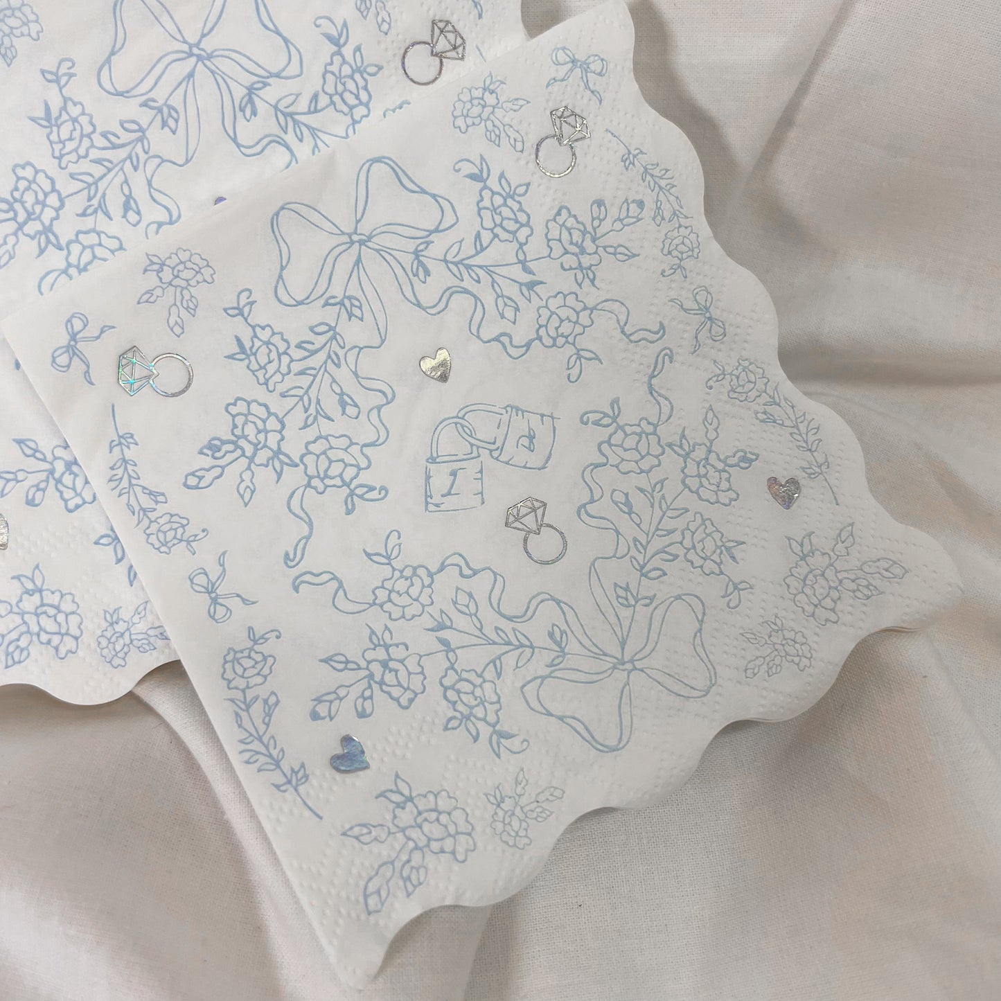 Something Blue Cocktail Napkins