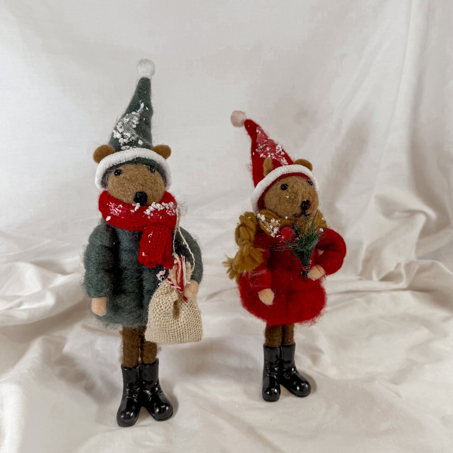 Cozy Winter Bear Decoration