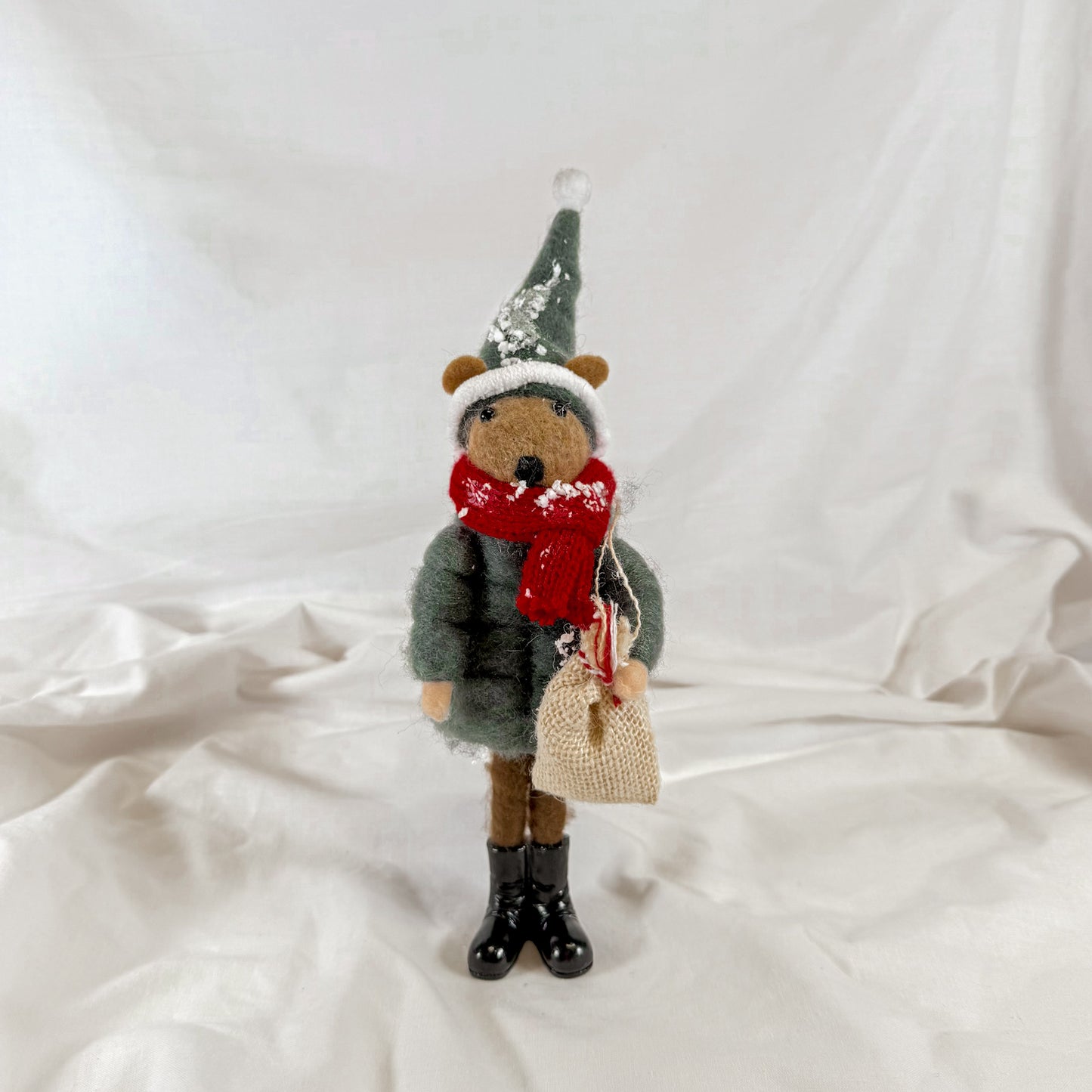 Cozy Winter Bear Decoration