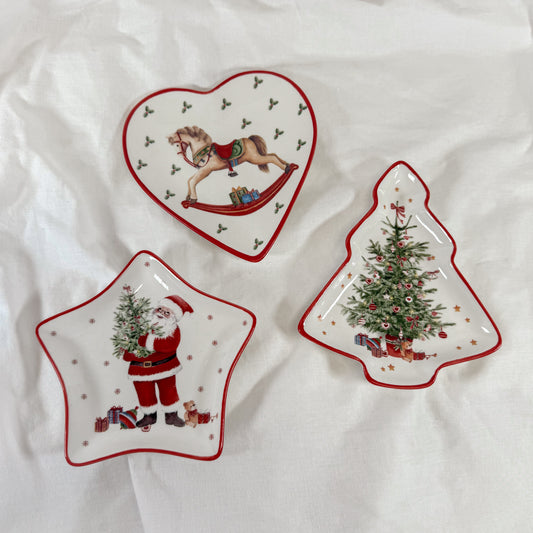Vintage Christmas Dish