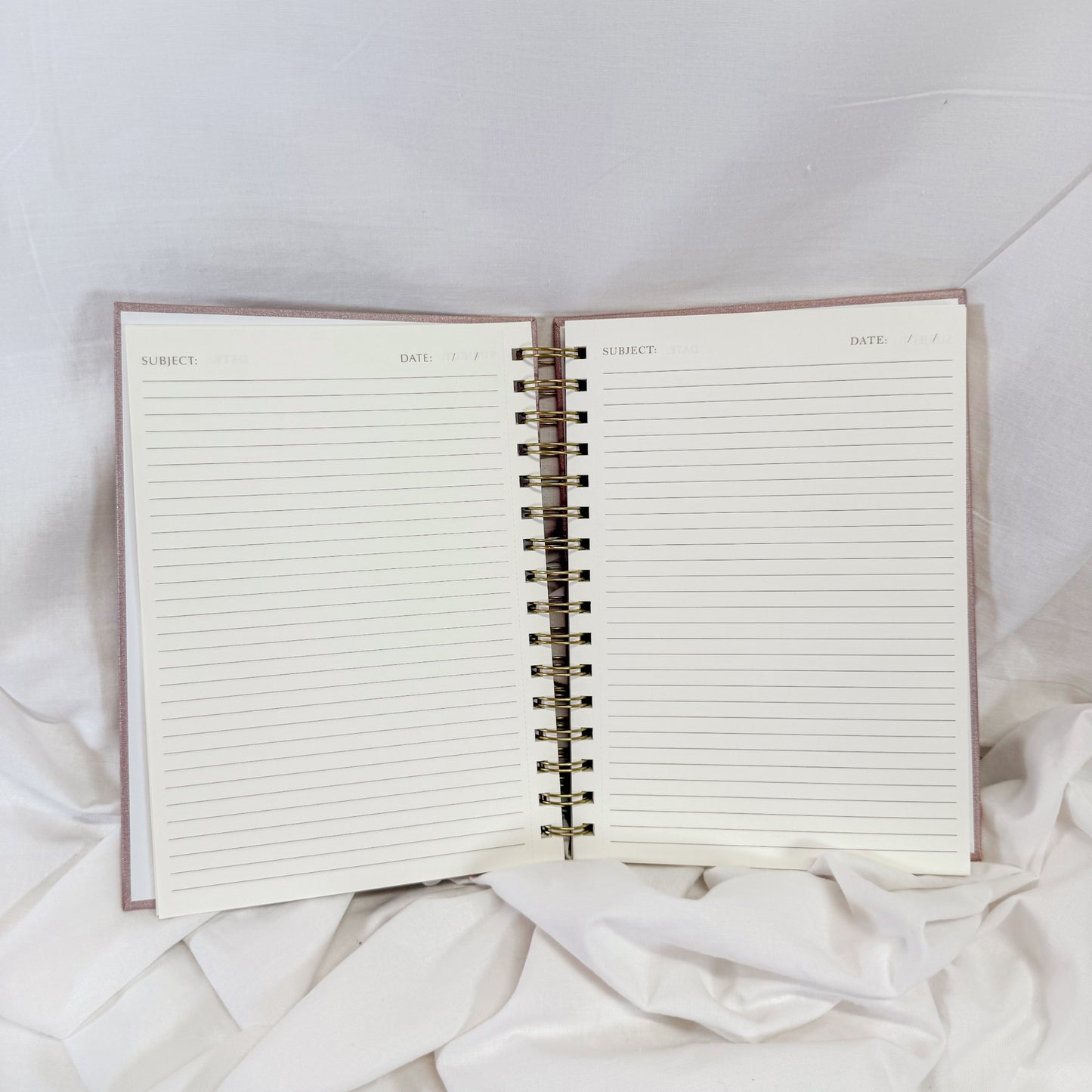 Embossed Tulip Spiral Notebook