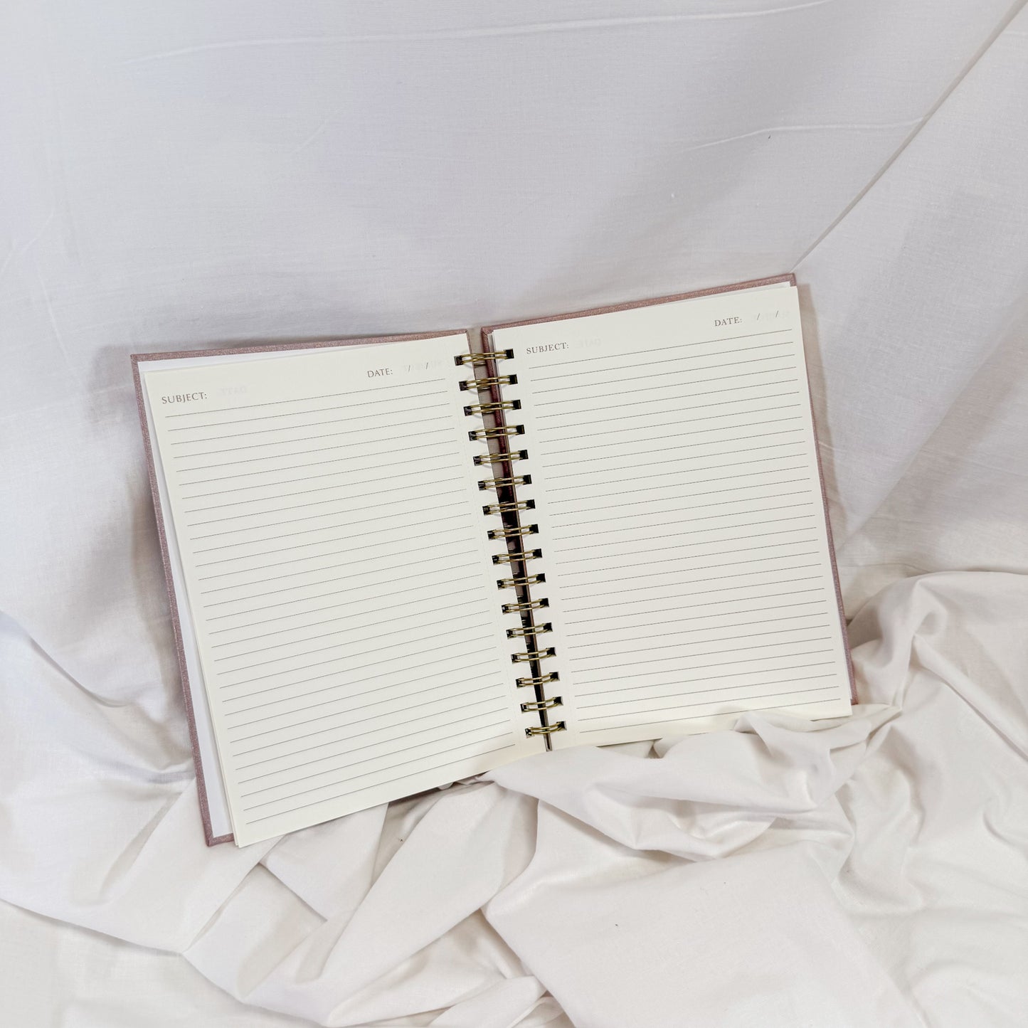 Embossed Tulip Spiral Notebook