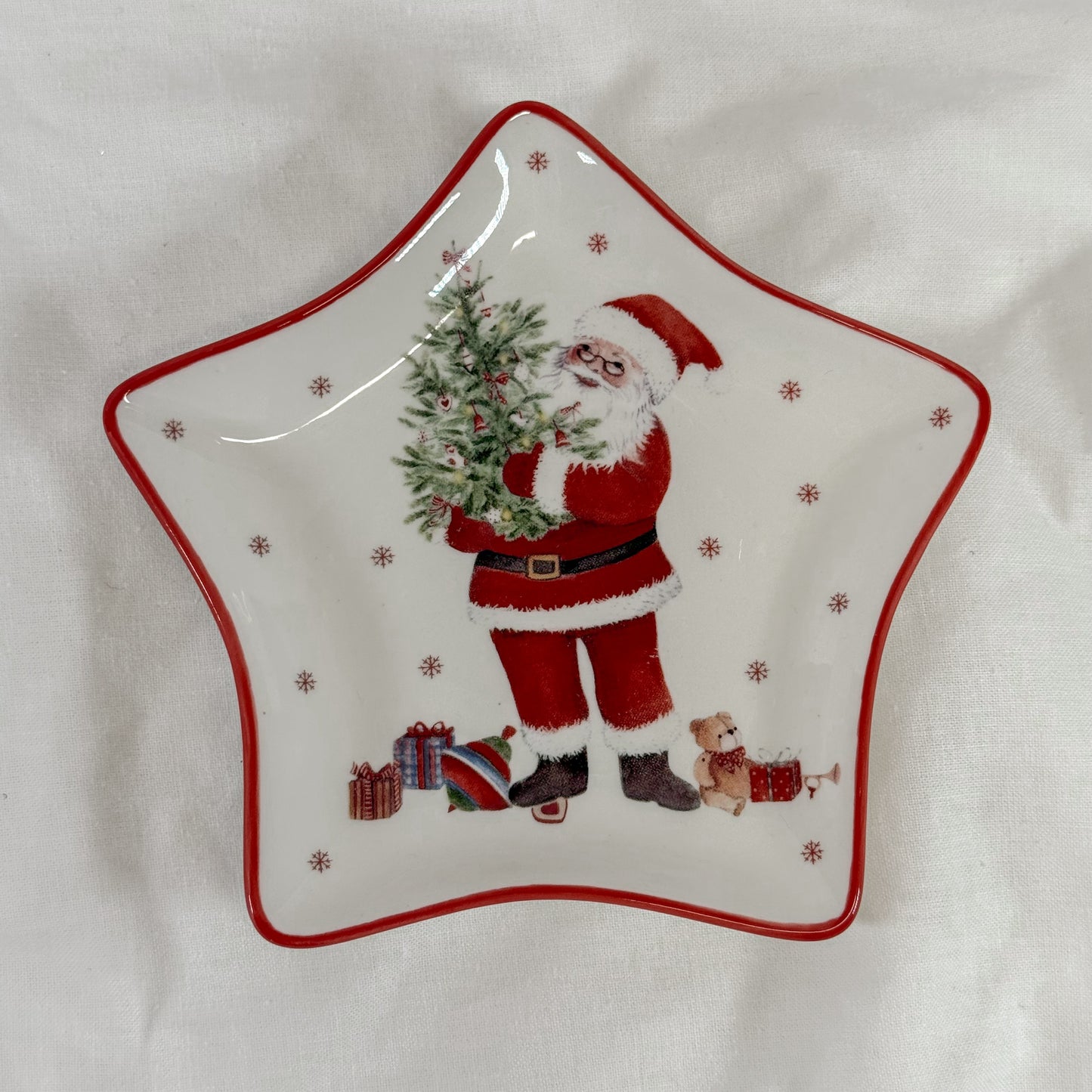 Vintage Christmas Dish