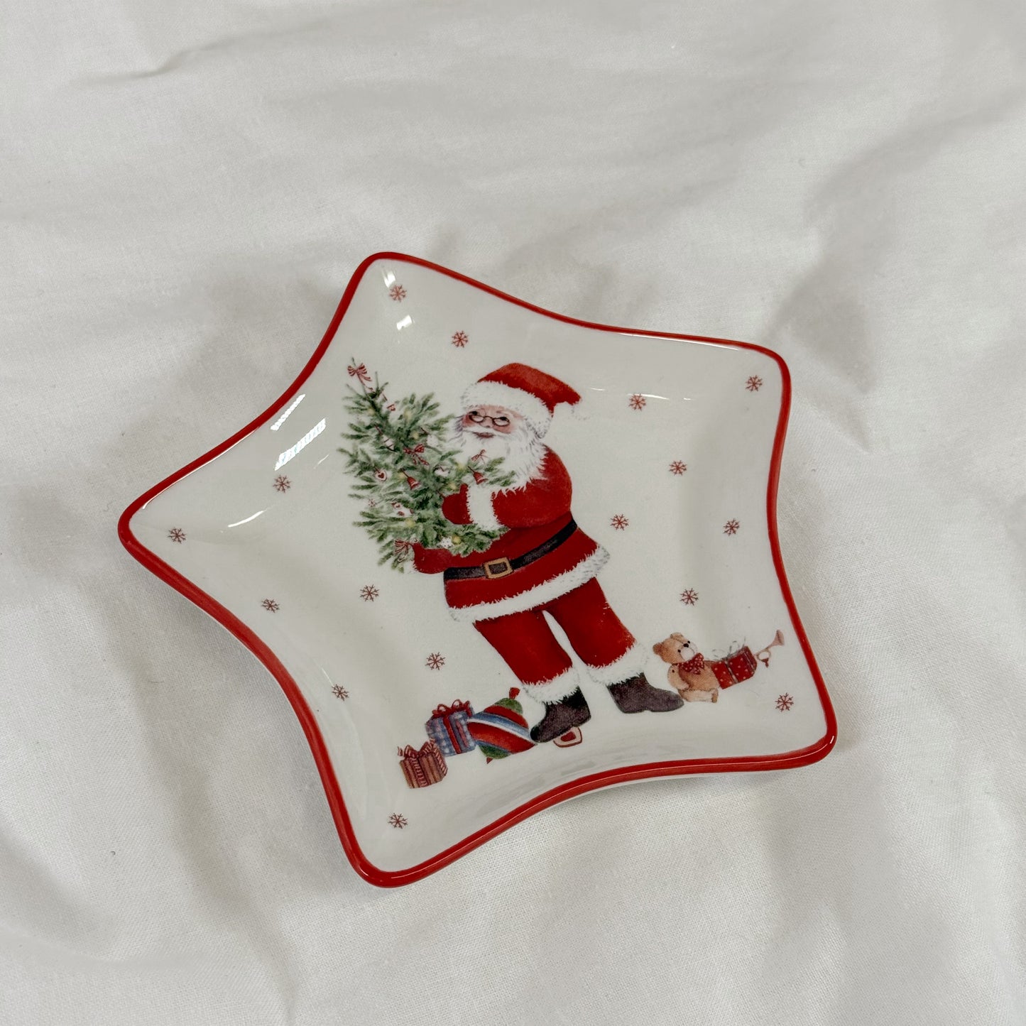 Vintage Christmas Dish