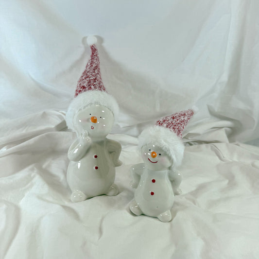 Cheerful Snowman Holiday Decoration