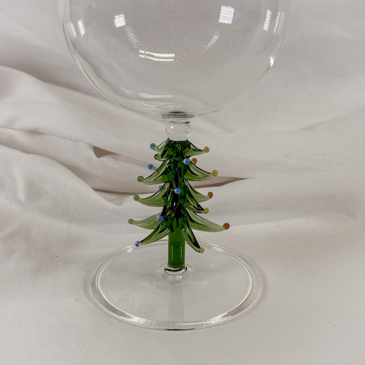 Holiday Icon Wine Glass