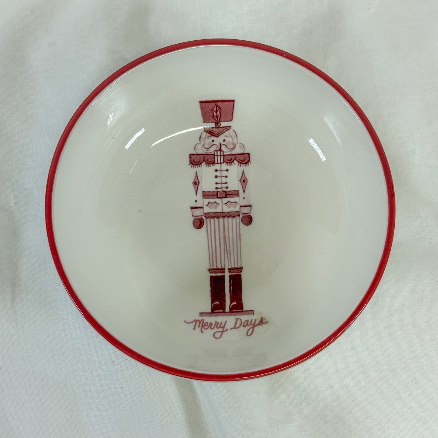 Raspberry Christmas Bowl