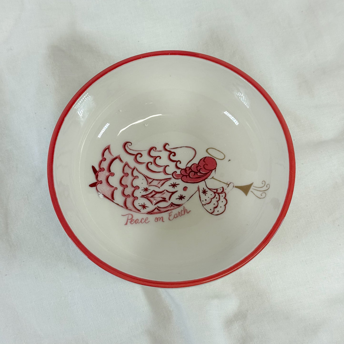 Raspberry Christmas Bowl