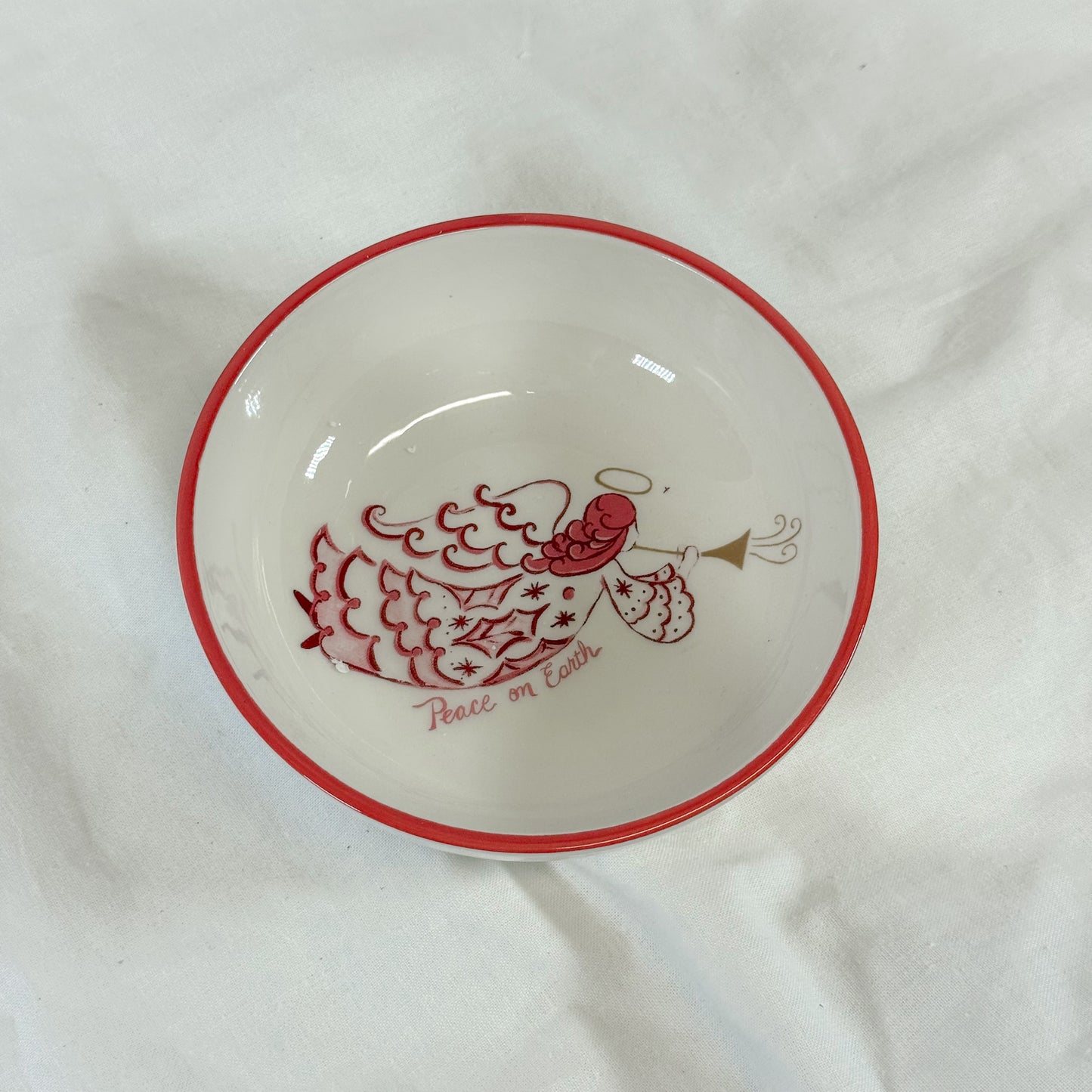 Raspberry Christmas Bowl