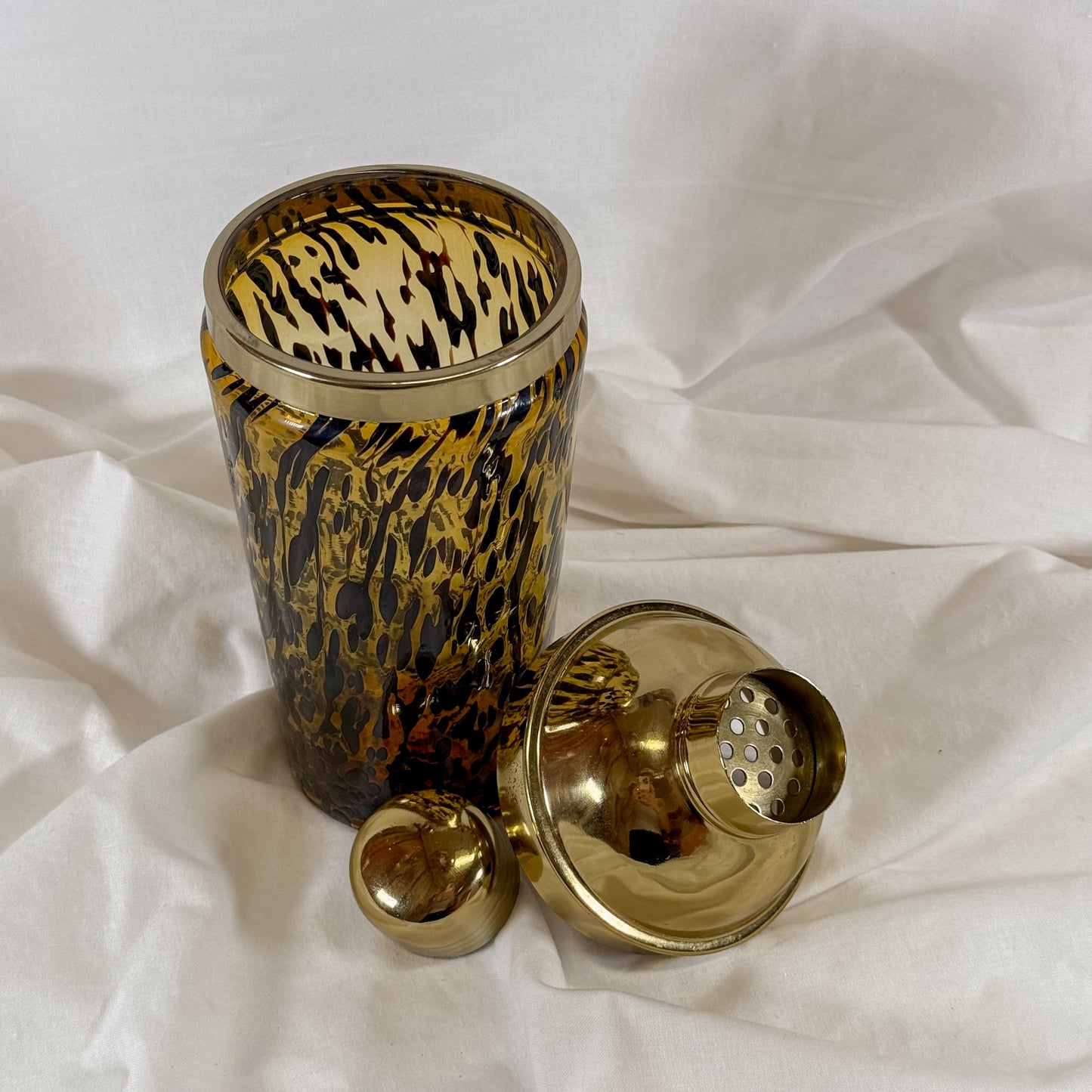 Tortoise Shell Cocktail Shaker