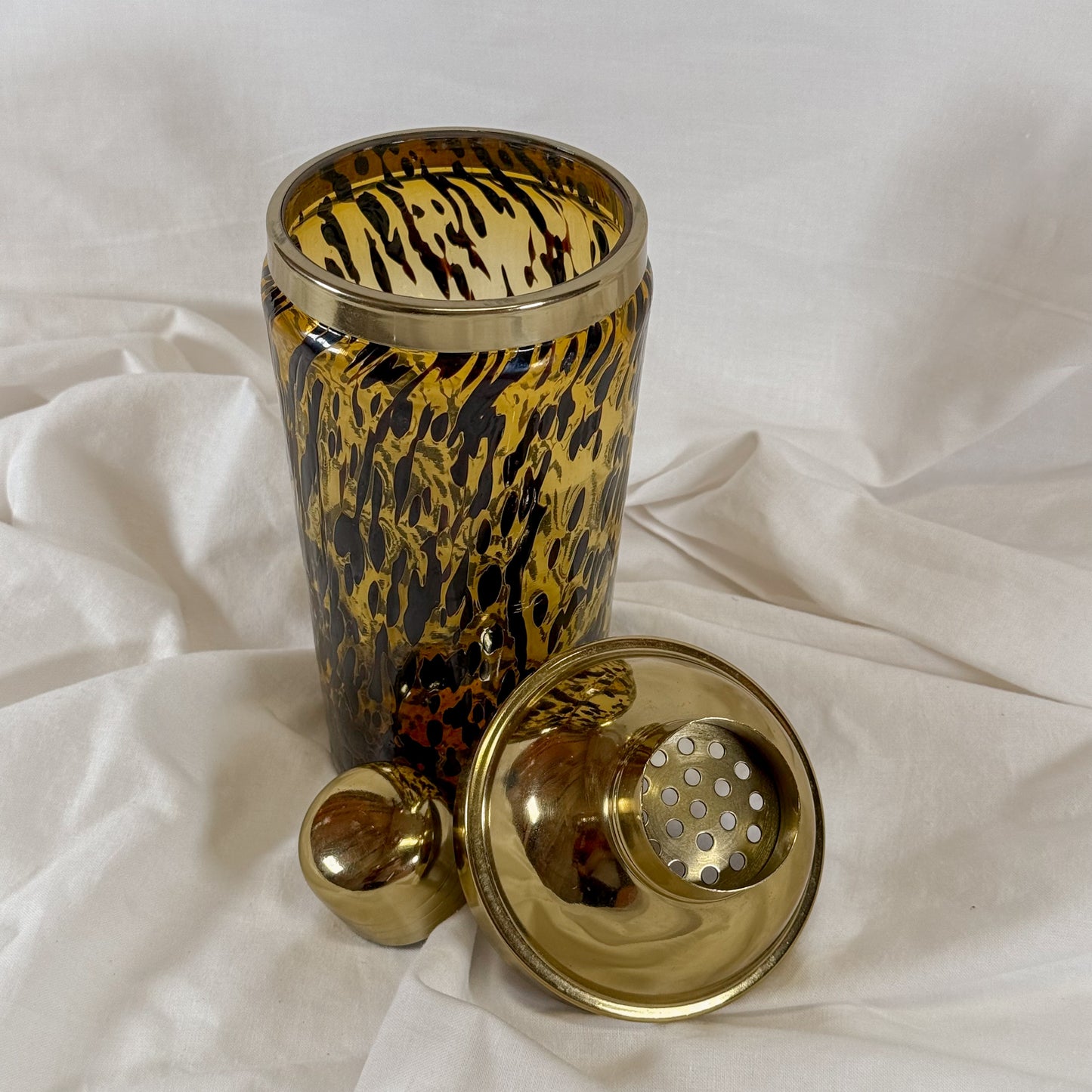 Tortoise Shell Cocktail Shaker