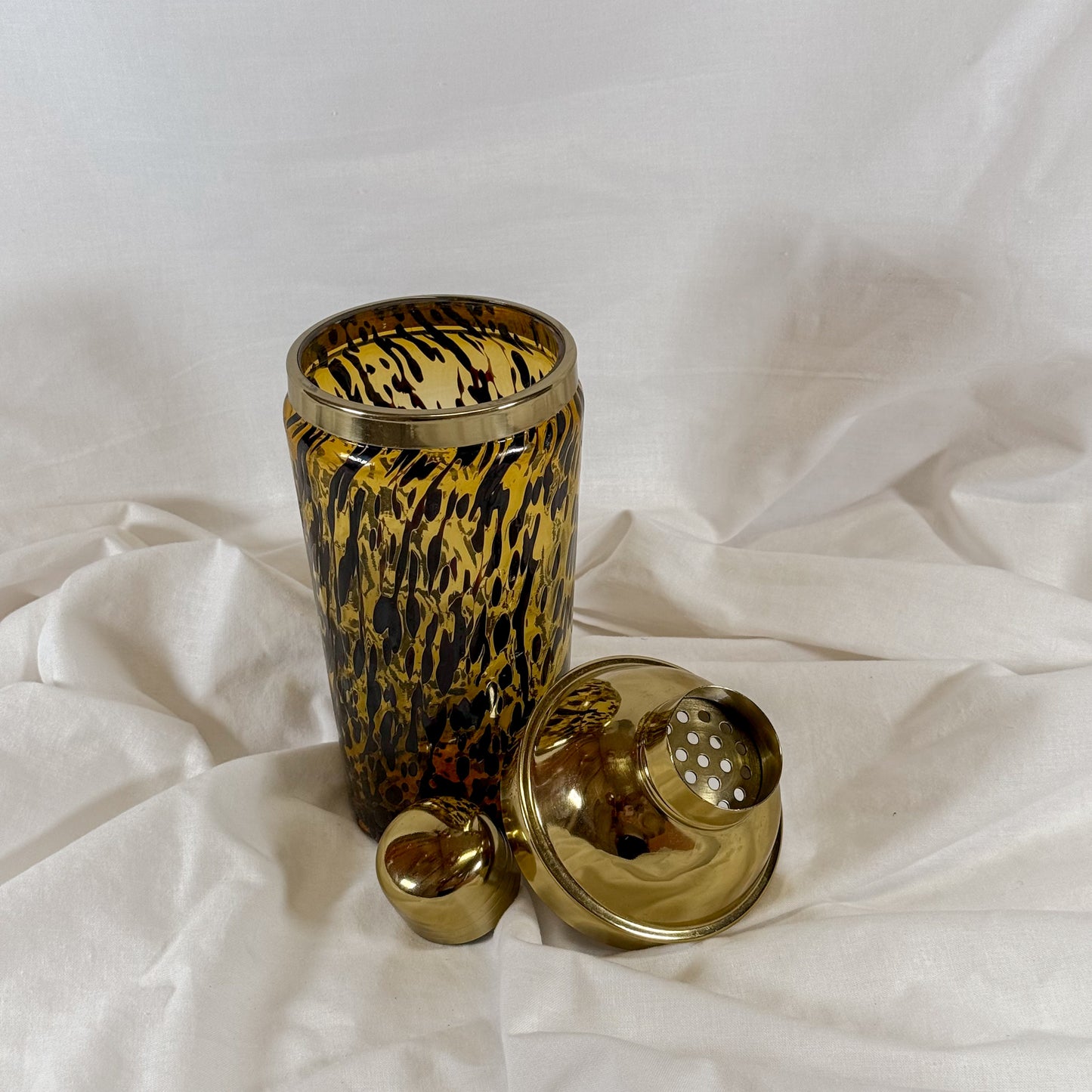Tortoise Shell Cocktail Shaker