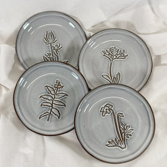 Floral Embossed Dish