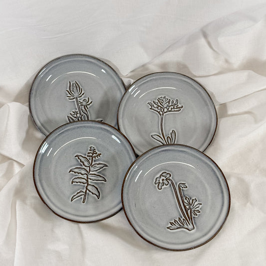 Floral Embossed Dish