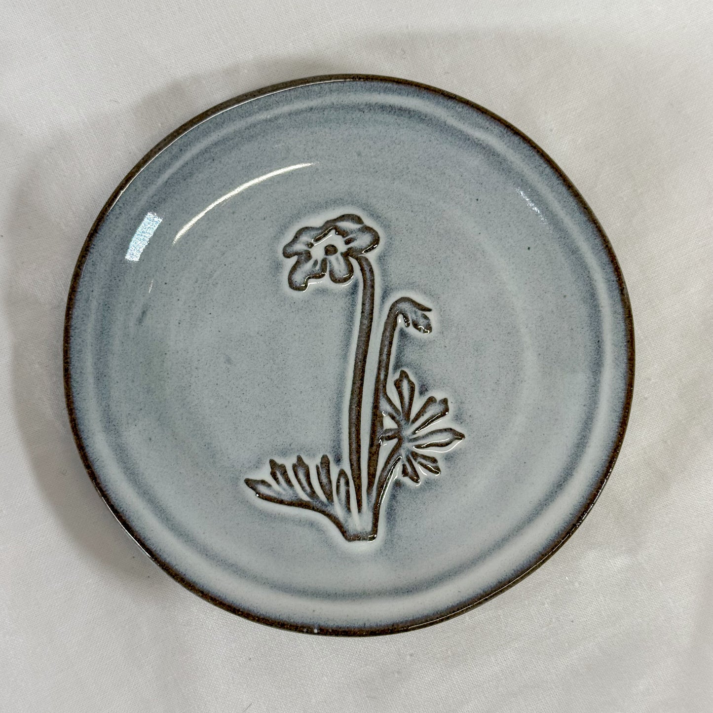 Floral Embossed Dish
