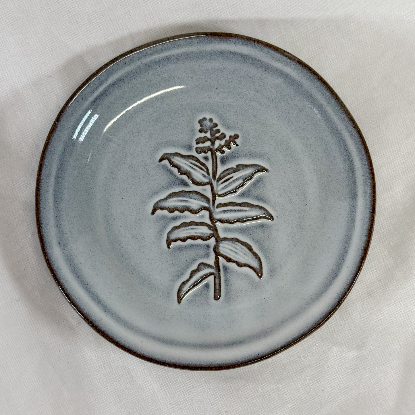 Floral Embossed Dish