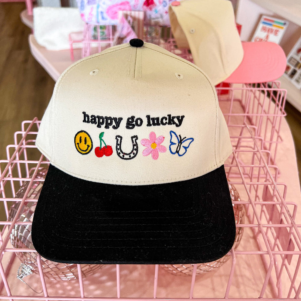 Happy Go Lucky Trucker Hat
