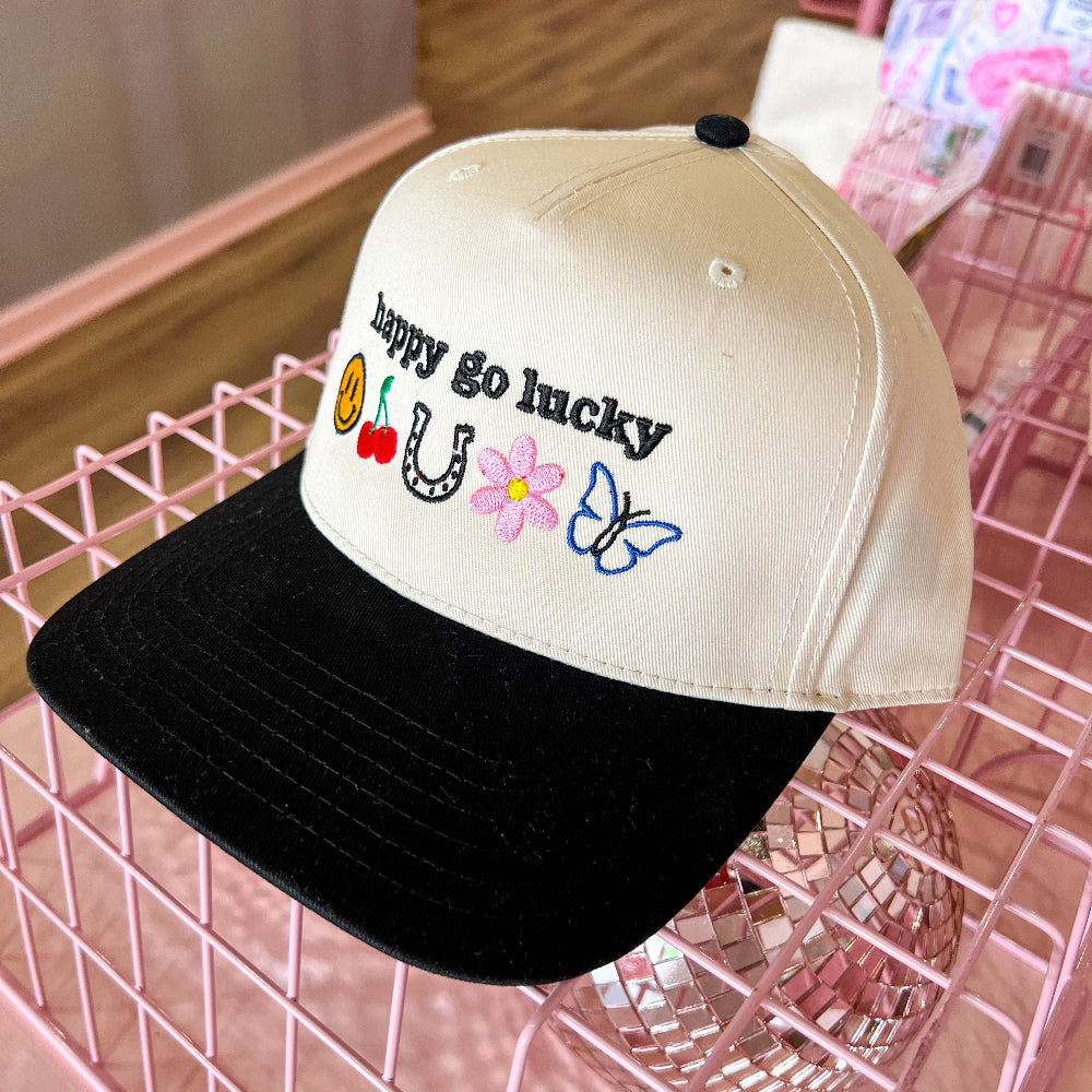 Happy Go Lucky Trucker Hat