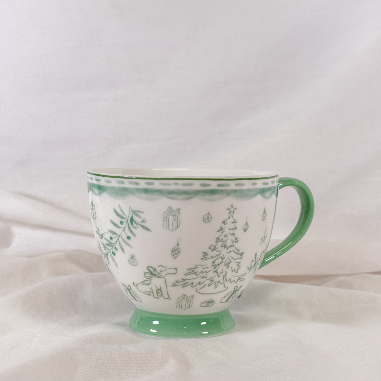 Mint Christmas Tree Mug