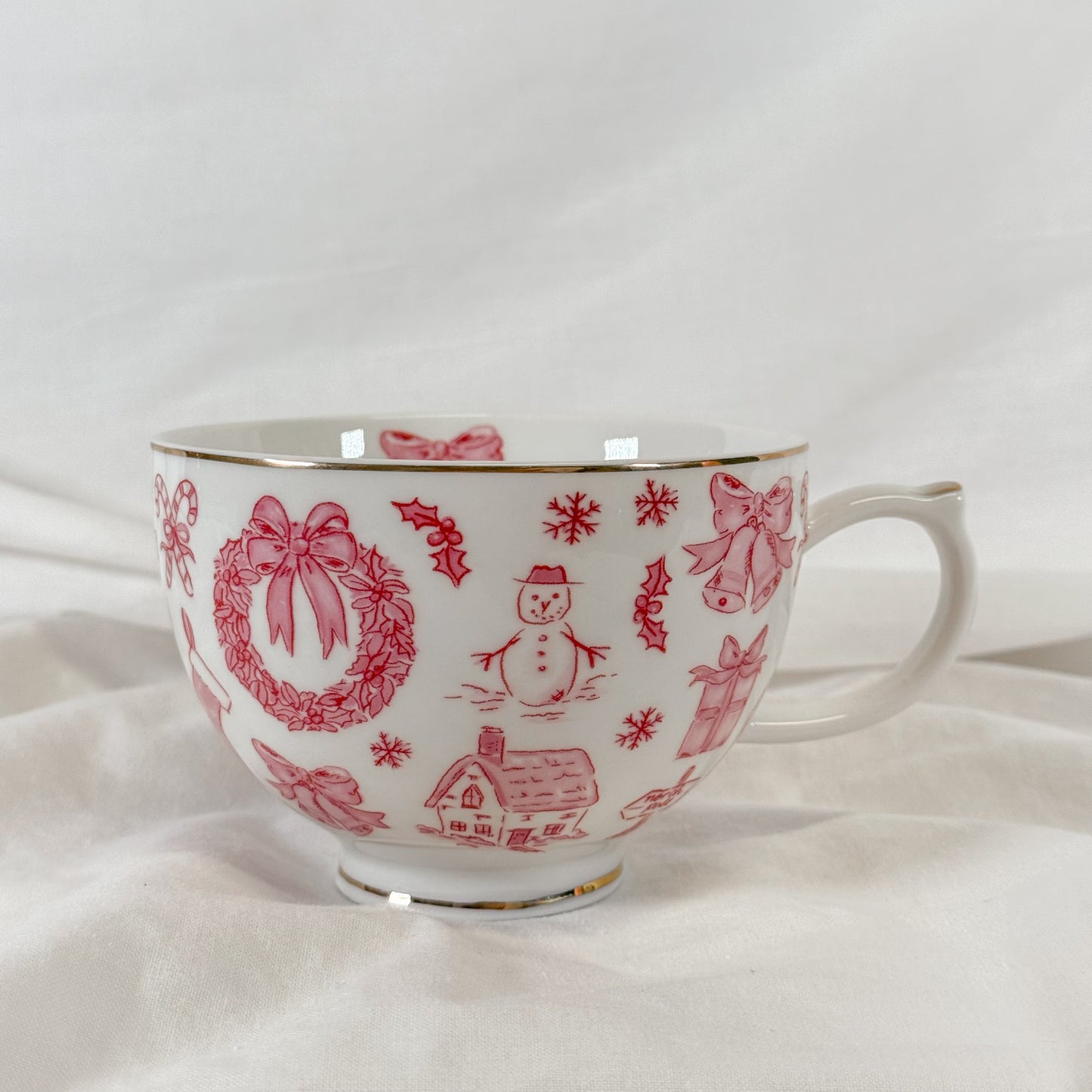 Pink Christmas Wonderland Mug