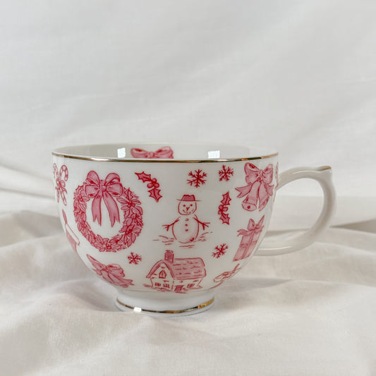 Pink Christmas Wonderland Mug