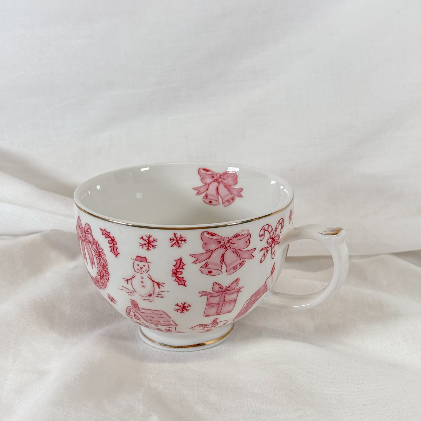 Pink Christmas Wonderland Mug