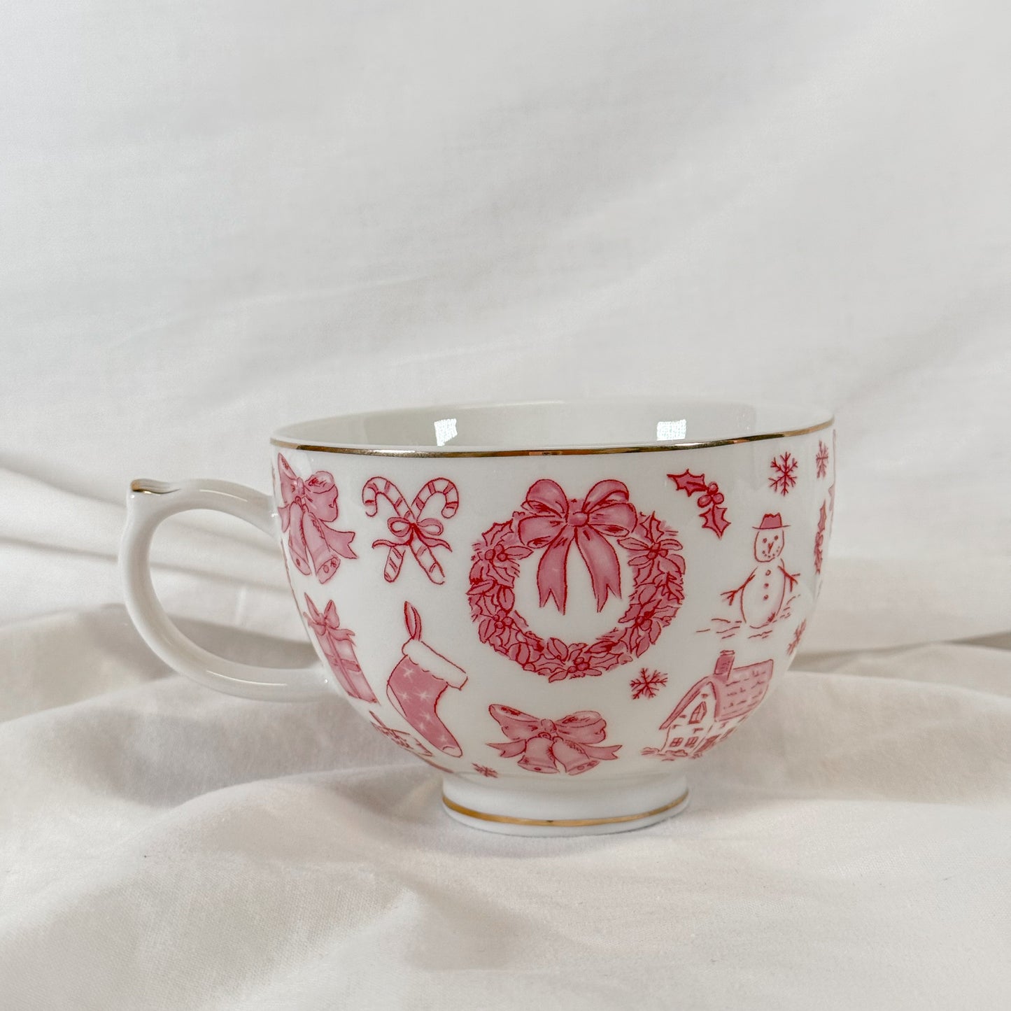 Pink Christmas Wonderland Mug